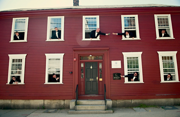 newport wedding just because