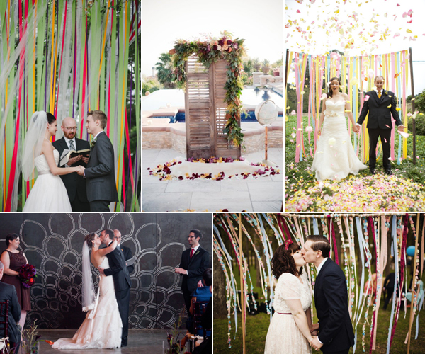 Inspired By Newport Wedding Top 5 Diy Trends Of 2017 True Event Diy Ceremony Backdrops Once