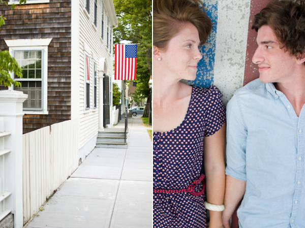4th of july newport engagement shoot