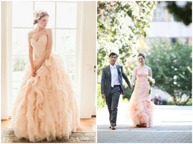 Newport wedding glam blush