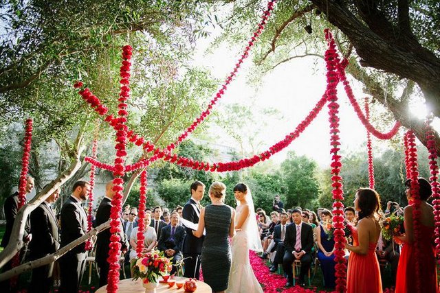 Newport Wedding Glam flowers