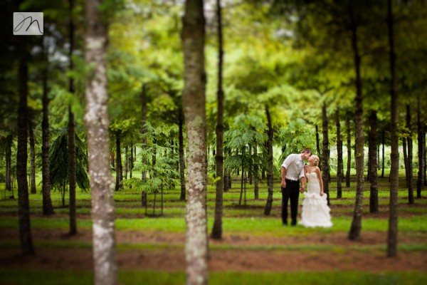 Forest Bride Groom Romance