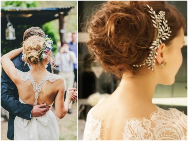 Newport Wedding Glam updo