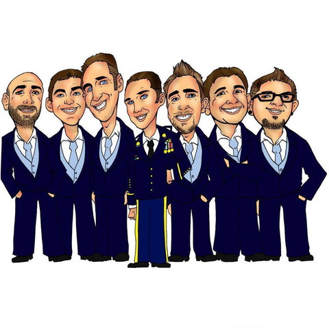 Groomsmen Caricatures